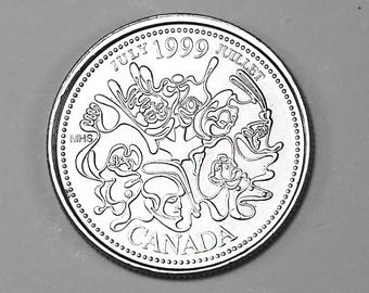 カナダ硬貨25セント　20枚　エリザベス2世 カナダのコイン カナダ 25 セント | エリザベス 2 世女王