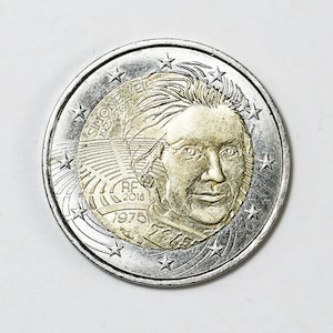 2018 France 2 Euros Commemorative issue Simone Veil, French coin, collectible coin