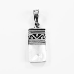 Sterling silver and mother of pearl Pendant