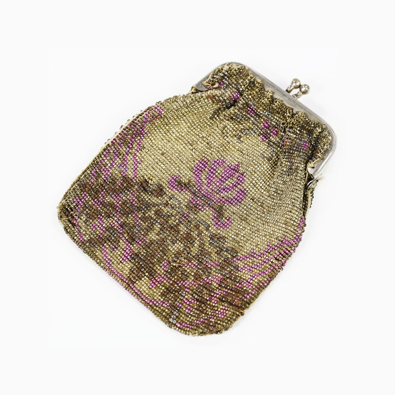 Coin Purse Metallic Candy - French Bazaar