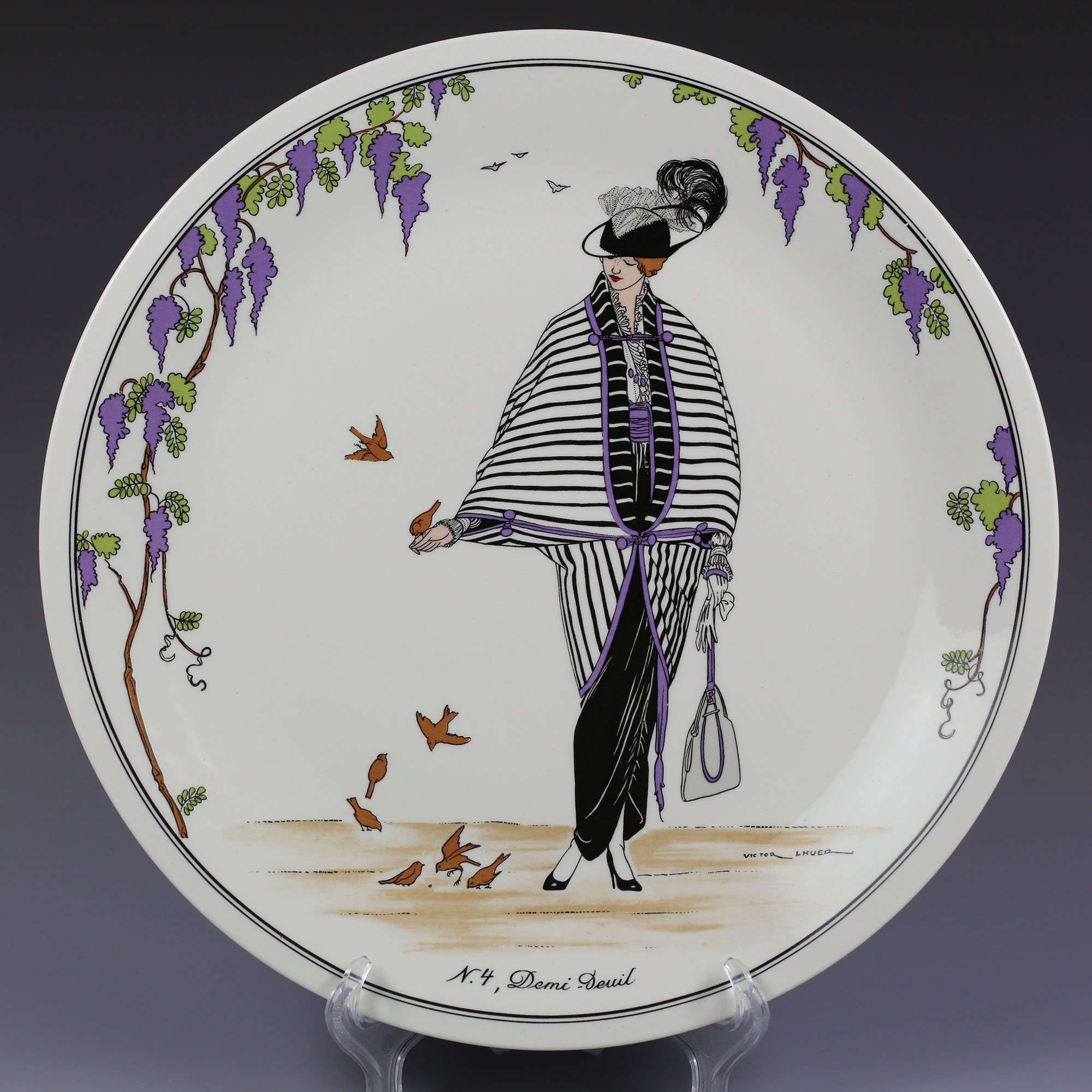 Villeroy&Bochビレロイ＆ボッホDesign1900 6枚 26.5㎝ Villeroy&Bochビレロイ＆ボッホDesign1900 6枚 26.5㎝