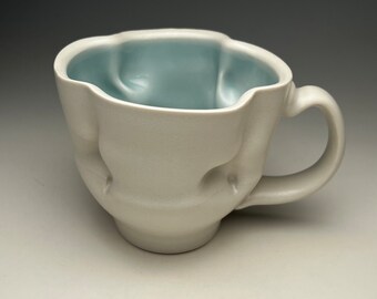 Taza Serie Ohr Blanca Azul