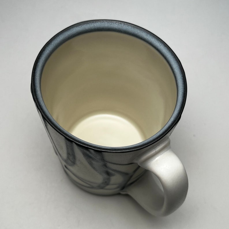 White Pollock series Cylinder Mug image 3