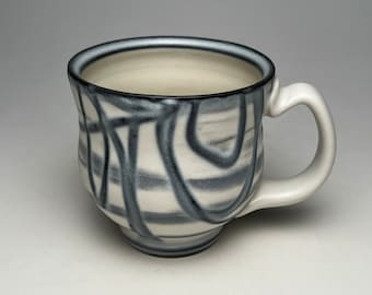 Marbled Pollock waisted mug