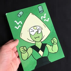 Peridot // Art Print A5 Steven Universe // Cute Illustration - Etsy
