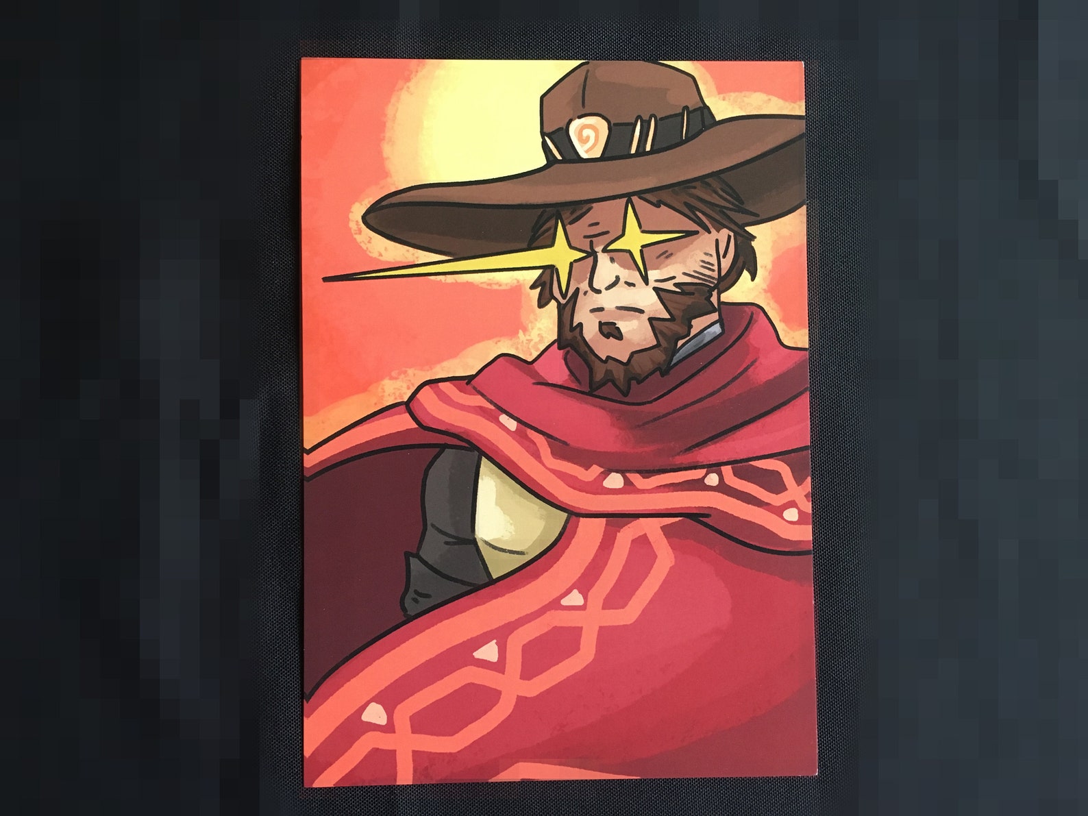 Mccree Overwatch // A5 Art Print // High Noon Ultimate // - Etsy