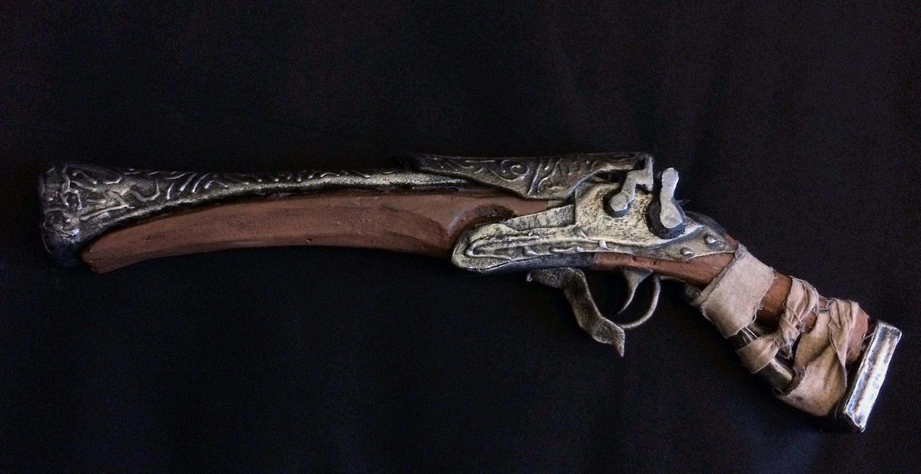 Bloodborne Hunter Cosplay Pistol // Costume Weapon Prop Etsy