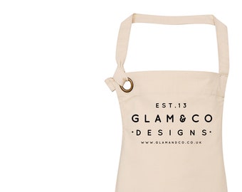 Personalised Apron | Logo Design Apron | Aprons for Women | Aprons for Men | Vintage Apron | Retro Apron | Corporate Gifts | Design your own