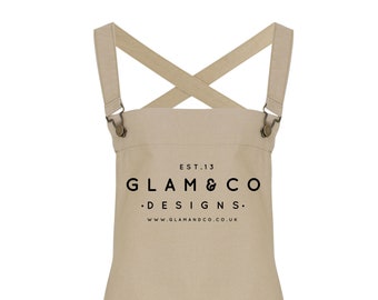 Cross Back Apron –  Tobacco main image 0