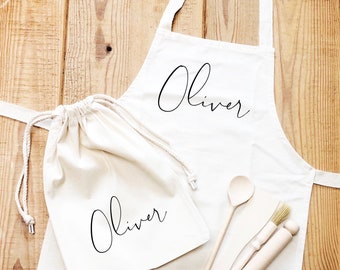 Kids Baking Set | Aprons for Kids | Kids Baking Apron | Personalised Kids Baking Set | Personalised Kids Apron |Aprons for Children