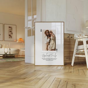 Meilleur ami carte à jouer impression d'anniversaire, meilleur ami cadeau d'anniversaire photo tendance, idées cadeaux d'anniversaire Bestie, cadeau pour l'anniversaire d'un meilleur ami