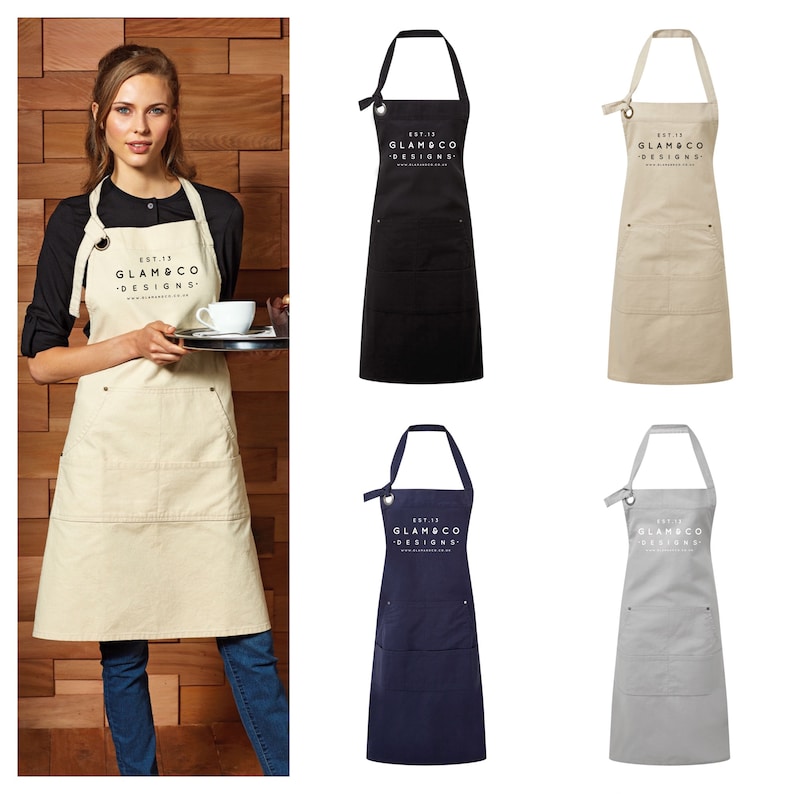 Aprons for Women Personalised Apron Custom Apron Vintage Etsy