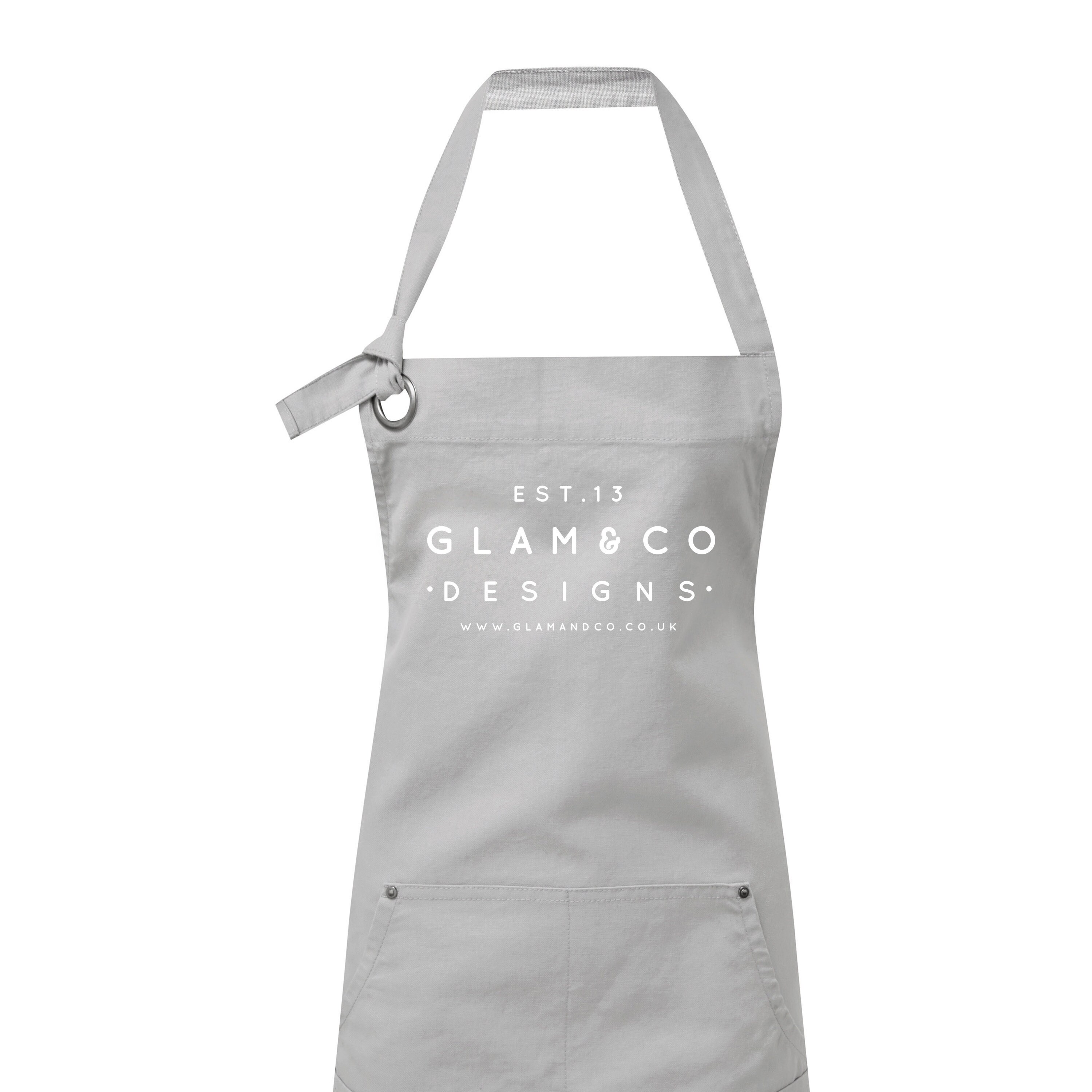 Personalised Apron With Pockets Logo Design Apron Aprons Etsy