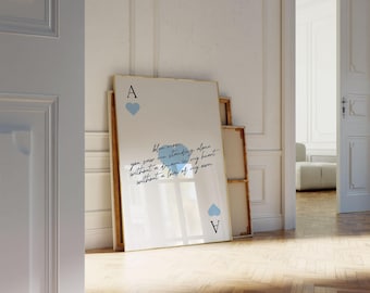 Lámina personalizada del Manchester City, canción del Manchester City, arte mural del Manchester City, póster retro del Manchester City