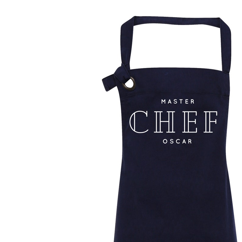 Master Chef Apron Aprons for Men Personalised Apron Etsy