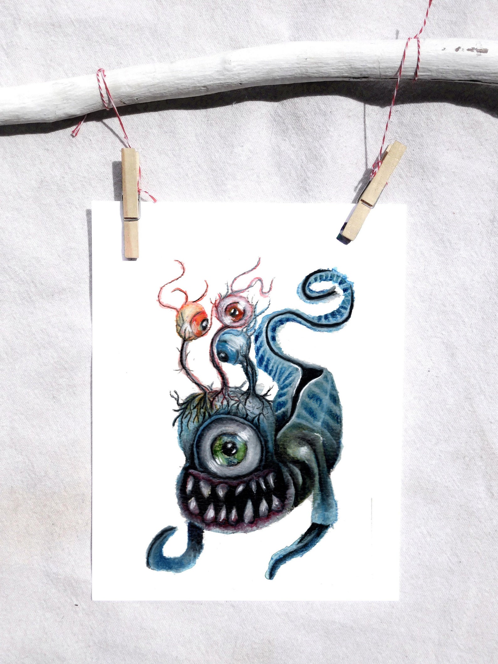 Williamina R Scifi Alien Art Print |