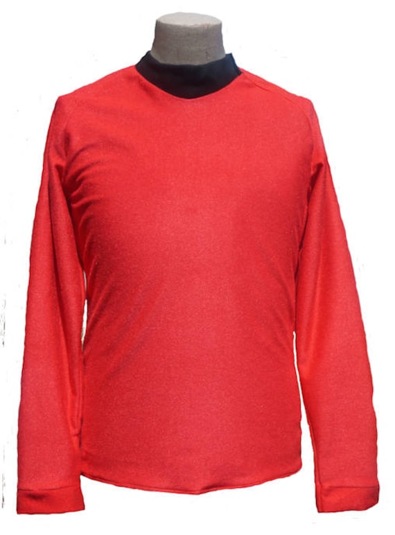 Star Trek Original Series SCIENCE UNIFORM Costume T-Shirt KIDS Sizes 4 5//6 7