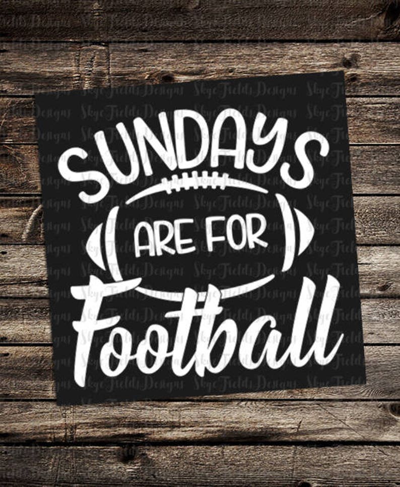 Sundays Are for Football SVG JPG PNG Studio.3 File for | Etsy