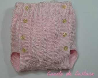 Figure eight diaper cover pattern