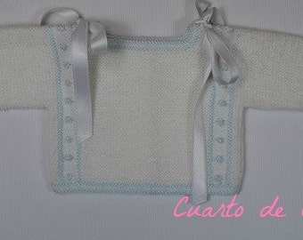 Pattern for jessey with a border of first-time bows.