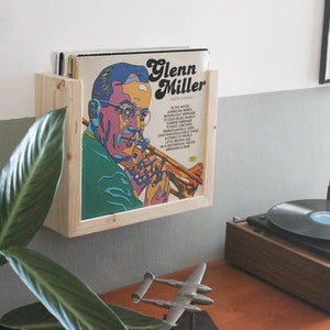 Wall vinyl record frame | Vinyl LP Storage | Vinyl display | Record Storage | LP Record Stand | Gift for home