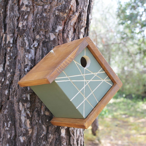 Modern Bird House - Etsy
