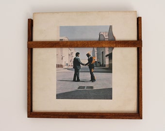 Vinyl LP Record Storage | Vinyl record frame | Now spinning |  Mid century Record display | Vinyl record wall mount | Record Stand | 1 pcs