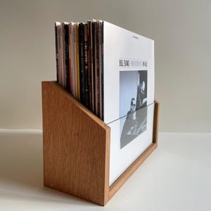 Vinyl record storage | Vinyl Records shelf | Desk vinyl record storage | Wall Record Storage, LP Record Stand image 11
