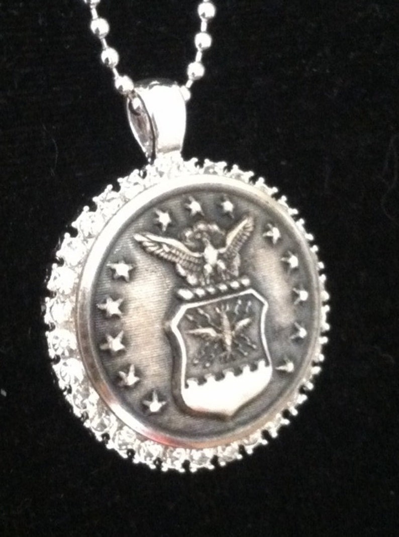 air force silver chain