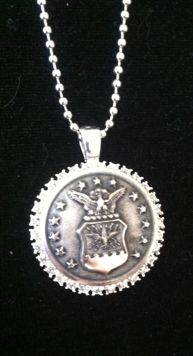 air force silver chain