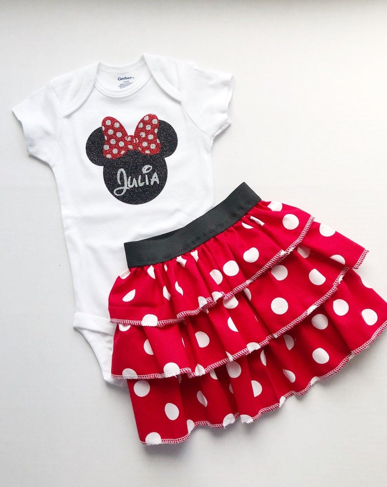 minnie mouse onesie baby