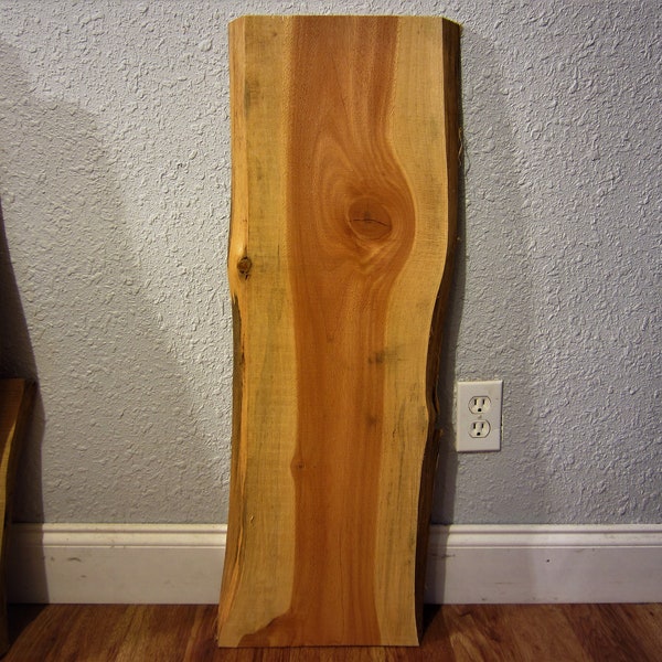 Red Cedar Rustic Live Edge Project Serving Tray Bar Shelf Taxidermy River Water Aromatic