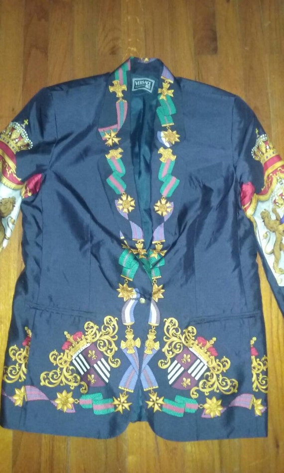 versace smoking jacket