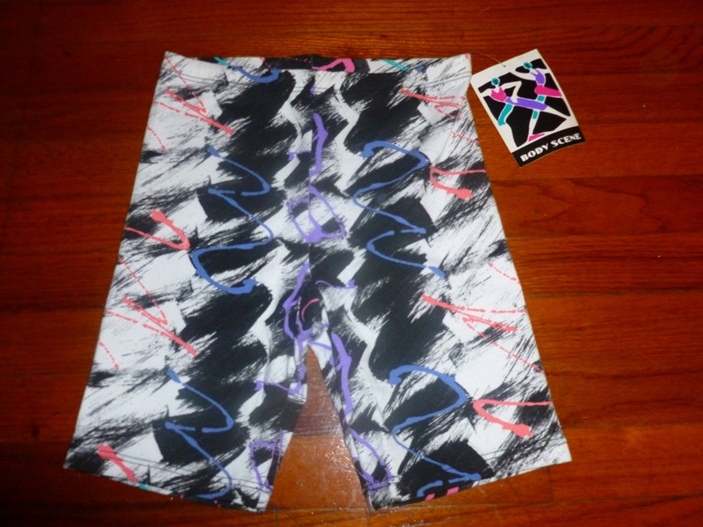 Vintage NWT womens biker cycling shorts 90s Body Scene