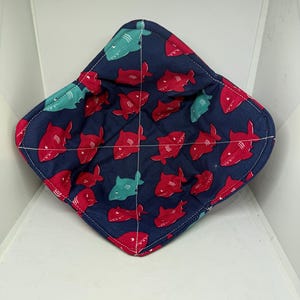 Red Fish Blue Fish Bowl Cozy