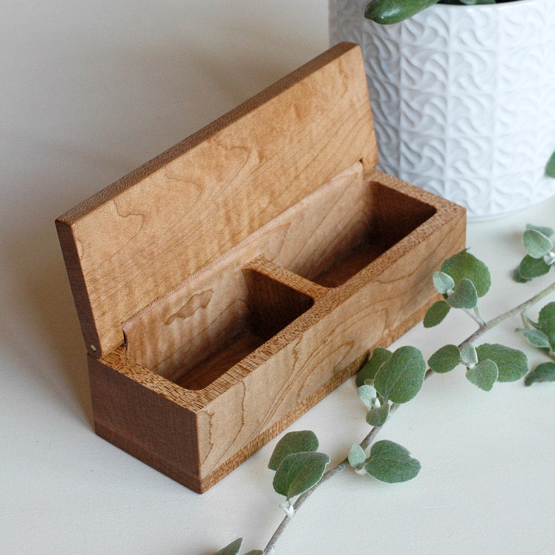 Spice Rack, Wooden Spice Box, Wood Herbs Box, Spice Holder, Chef Gift