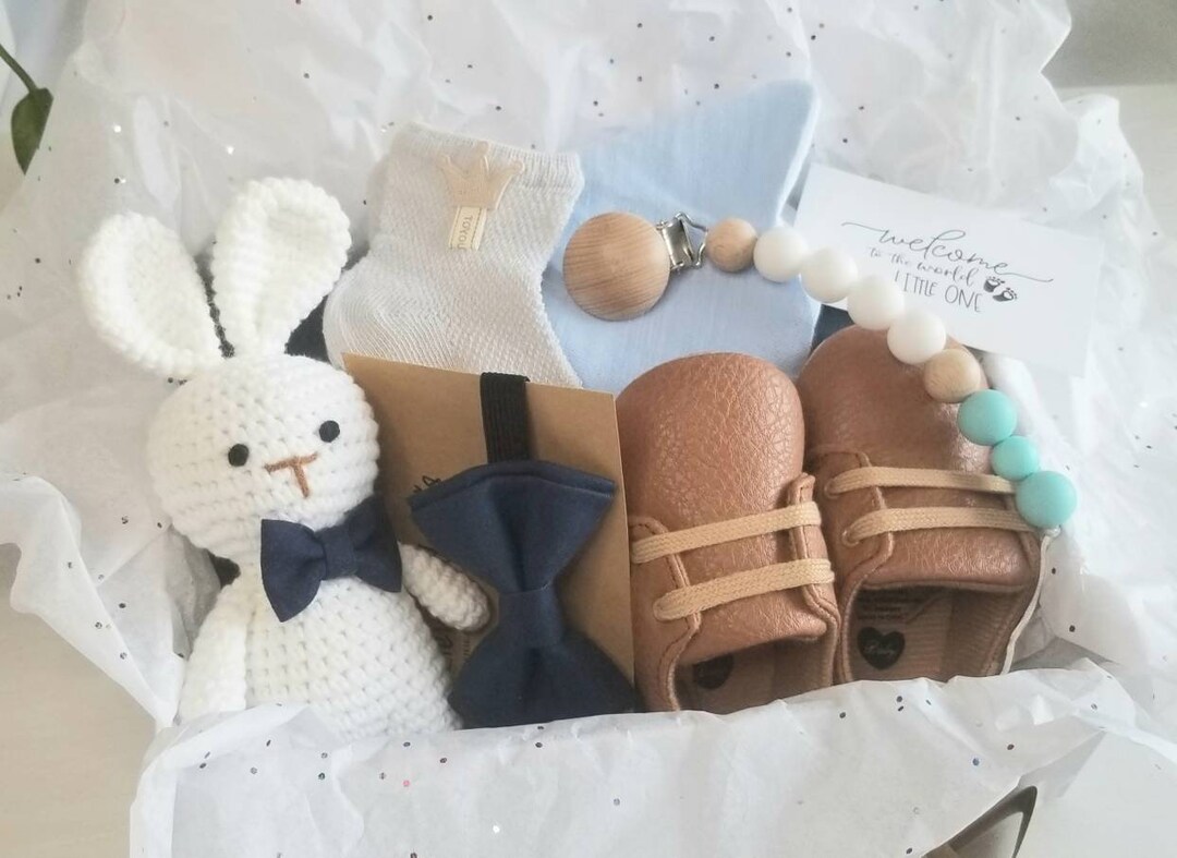 Newborn Baby Boy Shower Mutual Gift Box/ Baby Blue Gift Box/