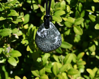 Vancouver Island BC Beach Stone Necklace