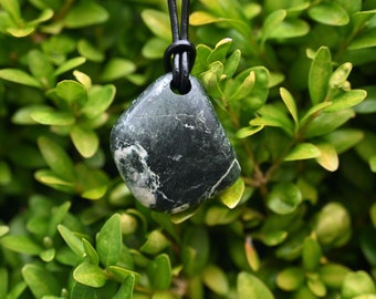 Unique Vancouver Island Beach Stone Pendant BC Canada