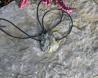 Beach Stone Necklace Dallasite Salish Sea Vancouver Island BC Canada