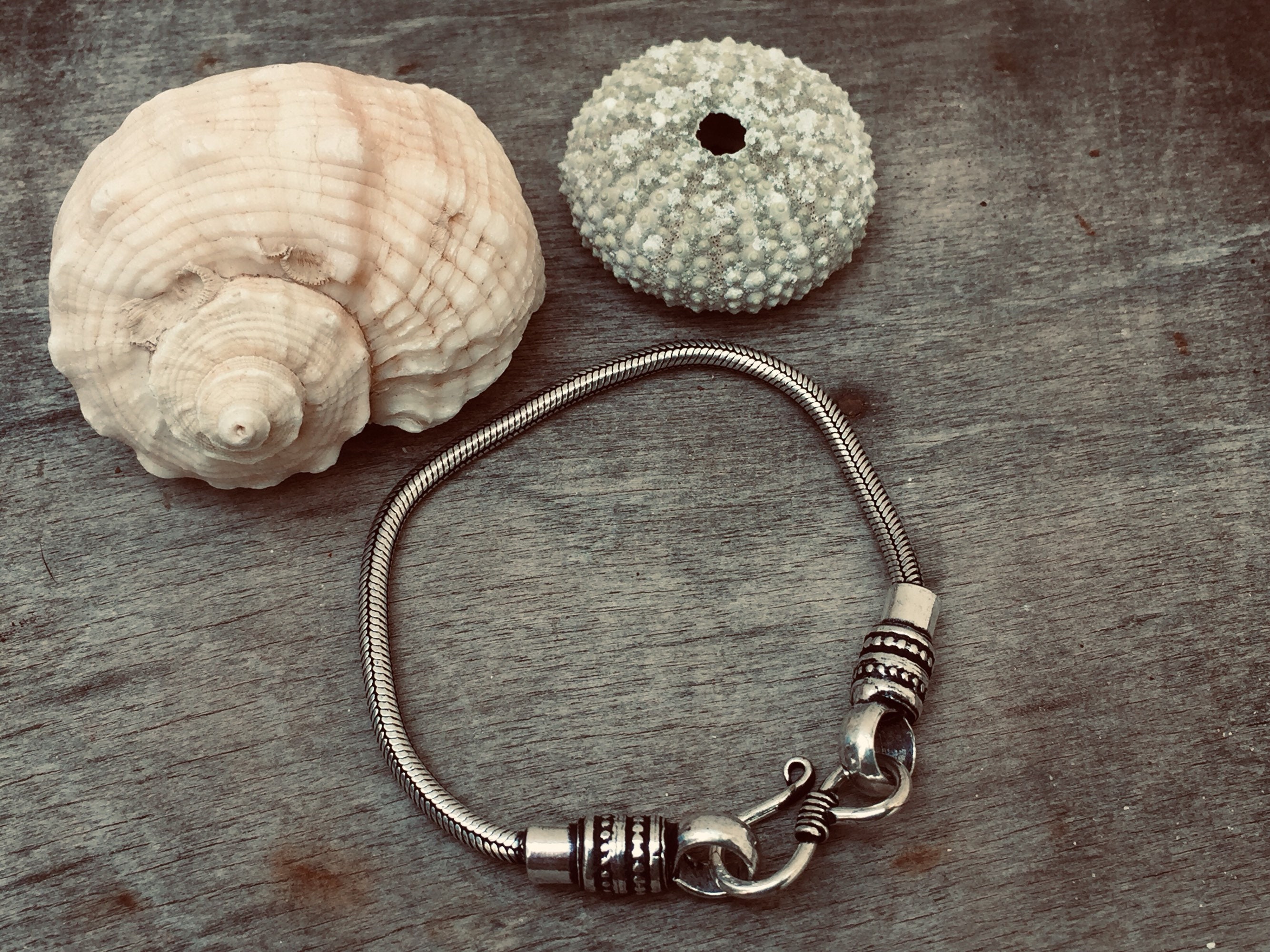 Vintage Silver Bracelet-vintage Snake Chain-vintage Silver-vintage 