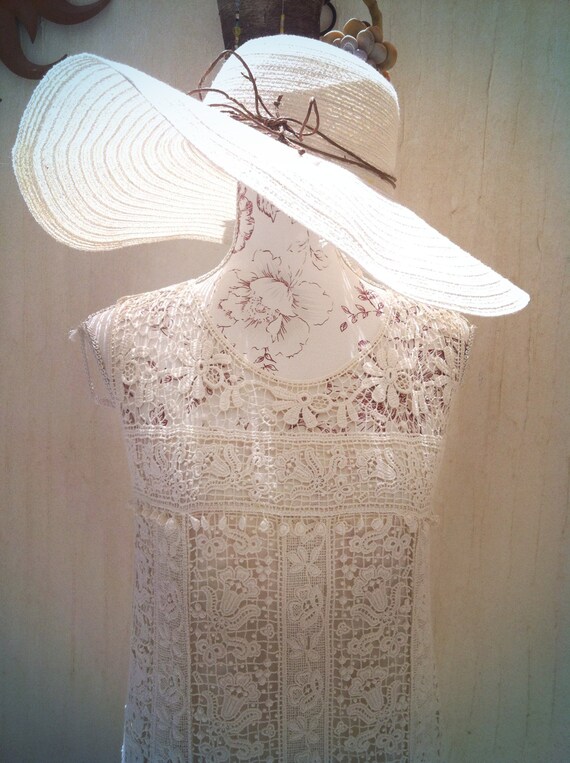 Vintage dress-lace dress-short dress-sleeveless dr