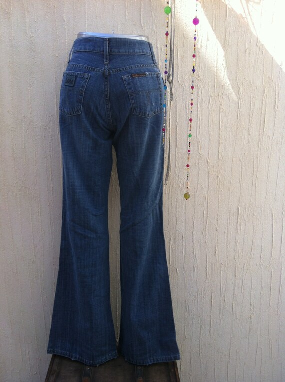 Pantalon campana vintage-vaqueros vintage-pantalón | Etsy España