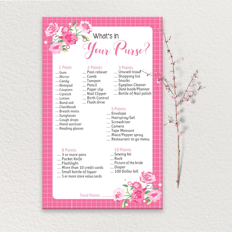 Candy Bridal Shower Game