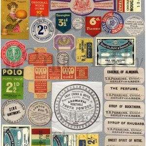 British England United Kingdom Stuff Number 1 Digital Download Collage Sheet