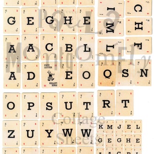 Brief Spieldownload Digital Collage Sheet