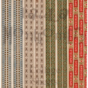 Strips Number 1 Digital Download Collage Sheet