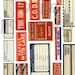 Vintage Parcel Box/mailing Labels Digital Download Collage Sheet - Etsy