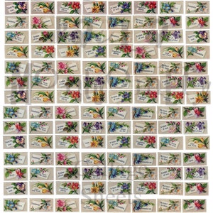 Tiny Love Tokens Digital Download Collage Sheet