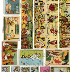 French Stuff Number 5 Digital Download Collage Sheet